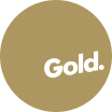 Best Design Awards Gold logo.
