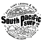 South Pacific Surf logo.